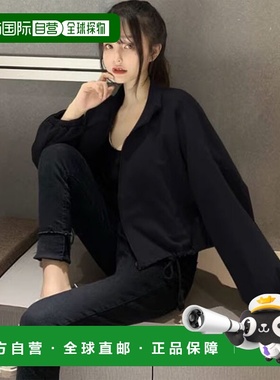 1h可退 日本直邮urge： URGE 女士高领短款宽松夹克 OPO00140