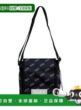 日本直邮Roxy Innocent 迷你单肩包 BBK 标志图案 黑色 RBG201322