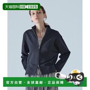 1h可退 日本直邮LOGEMENT DE CLAIRE 女装 纯棉立领拉链运动风外
