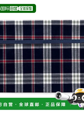 【日本直邮】CCS 隐形眼镜袋 B5 尺寸 苏格兰格纹 海军蓝 N404070