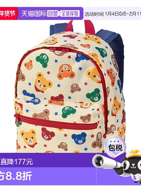 日潮跑腿Mikihouse 小熊卡通背包 儿童 (87) Multi Ｍ（10liter)