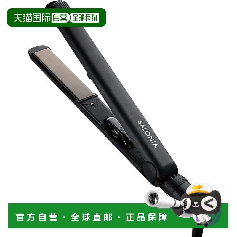 日本直邮SALONIA SALONIA 直发器 24 毫米 黑色 SL-004SAB
