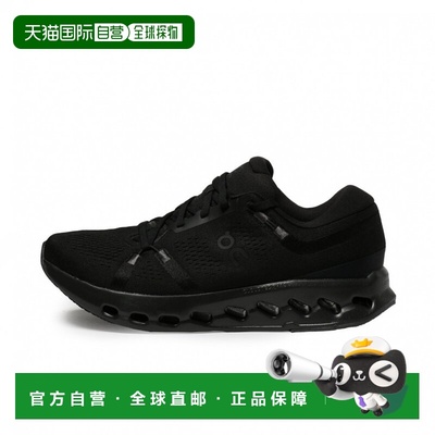 日本直邮On Cloudsurfer 2 男子跑步鞋 [MF10121043] 黑色×黑色