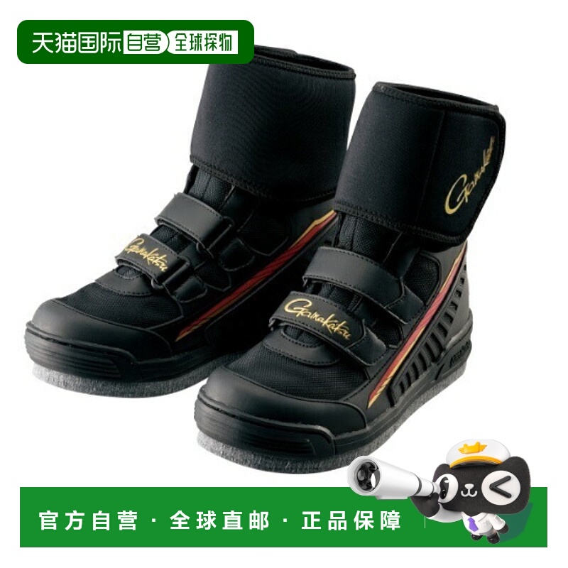 日本直邮Gamakatsu GM4538 涉水鞋（毛毡鞋钉）黑色3L码