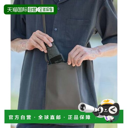 日本直邮Wpc.IZA 防晒伞 附皮革包 THE GENTLE ONE 全遮光 遮热