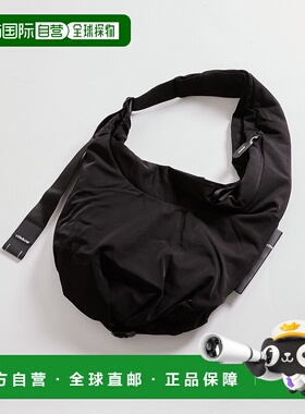 1h可退 日本直邮Cote&Ciel男士大号黑色尼龙单肩包 LUZ2051112A00