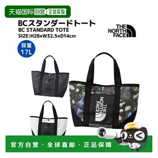 标准托特包17 日本直邮The Face 升男女通用涤纶材质黑N North