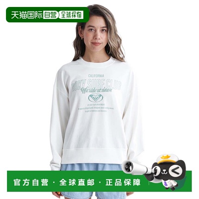 日本直邮ROXY SURF CLUB 女士长袖T恤 24SPRLT241068WHT 白色