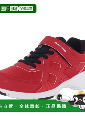 日本直邮Moonstar 青少年鞋 Aero Glide AG J001 红色 MOONSTAR 1