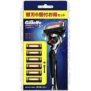 【日本直邮】Gillette 剃刀 ProGlide 1个 刮胡子 去毛吉列刀片