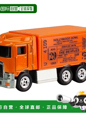 【日本直邮】Hot Wheels 流行文化 - 披头士高速公路运输车（橙色