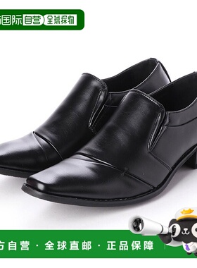 【日本直邮】Gino Zeeno 商务鞋 男鞋 男鞋 正装 Naname 直尖套脚