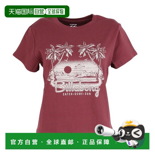 日本直邮BILLABONG（女士）图案婴儿版型T恤 26SP BG013216 RDA