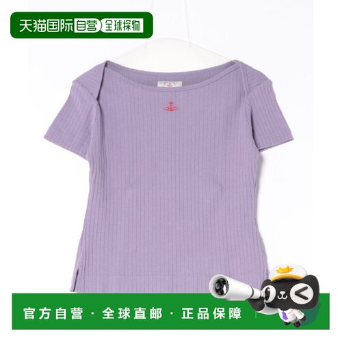 日本直邮Vivienne Westwood 女装 MVS棉质飞织半袖T恤 1612362004