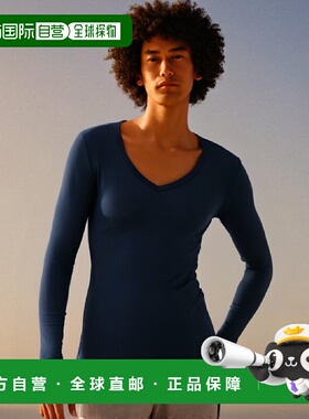 【日本直邮】Mizuno美津浓 男士健身长袖衣 深蓝色 L E2MJ2005