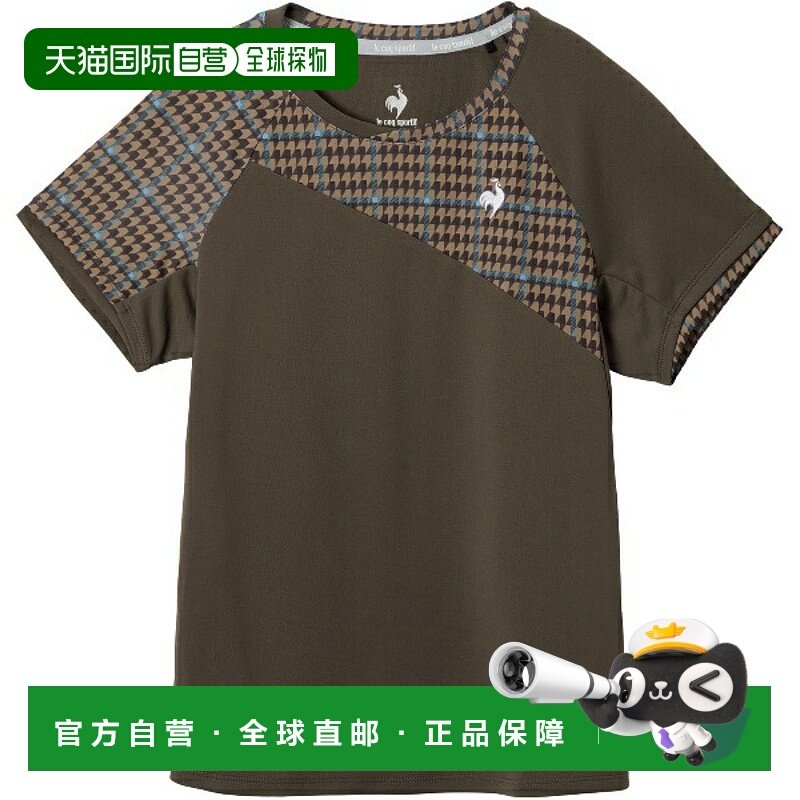 日本直邮Le coq sportif 女士短袖网球衫 (LN5FHT31L-BW00)