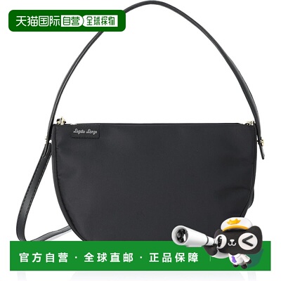 【日本直邮】Legato Largo 2WAY 迷你单肩包 Kururin LH-X0081 BK