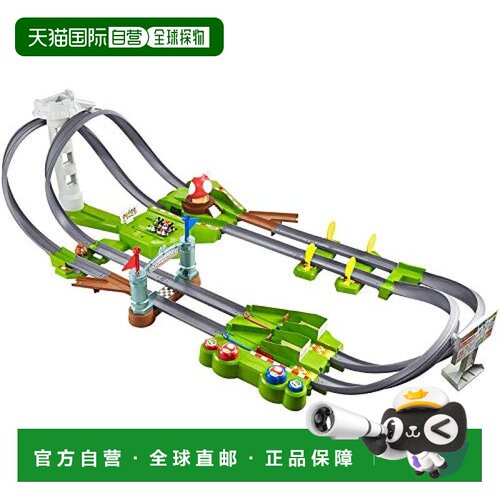 【日本直邮】MATTEL儿童玩具车风火轮马里奥赛车卡丁车赛道套装GC