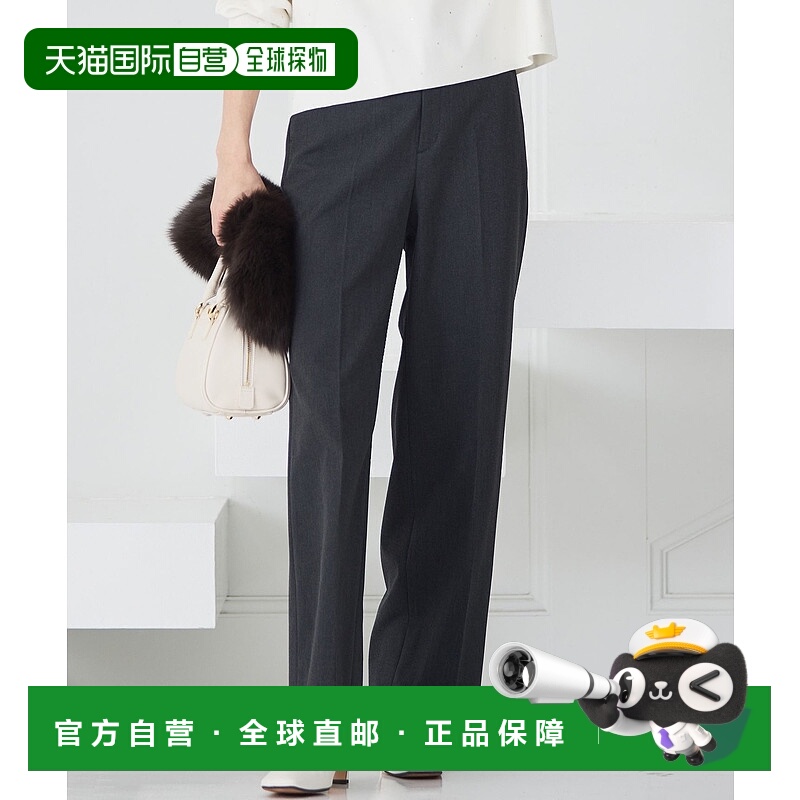 1h可退 日本直邮23区 女装 加绒宽松 高腰阔腿裤 亲肤垂感面料 PR