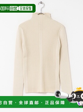 1h可退 日本直邮illi 女装 修身弹力 高领针织衫 KIA722J902
