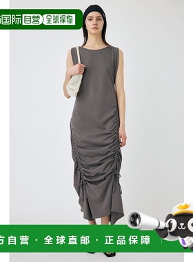 日本直邮MOUSSY ASYMMETRY GATHER连衣裙 [MO1164EW036098] 灰色