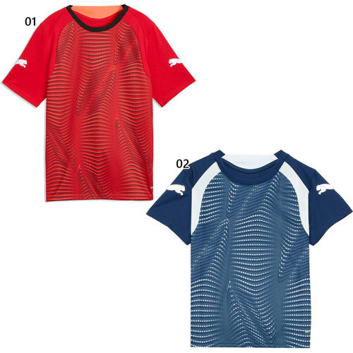 日本直邮Puma 青少年 INDIVIFINAL 短袖球衣足足球服上衣短袖6609