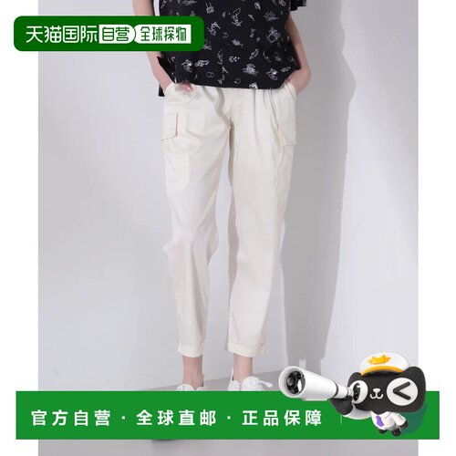 日本直邮AVIREX TENCEL CARGO PANTS 工装裤 米白女装九分裤