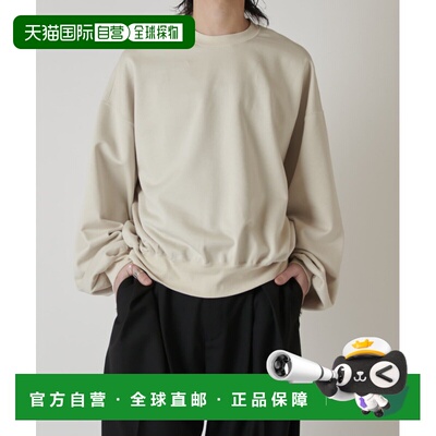 日本直邮Lui's 男装 宽松圆领卫衣 LUZ2061206A0002