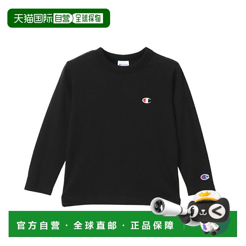 日本直邮Champion 儿童长袖T恤 [CK-Y401]运动