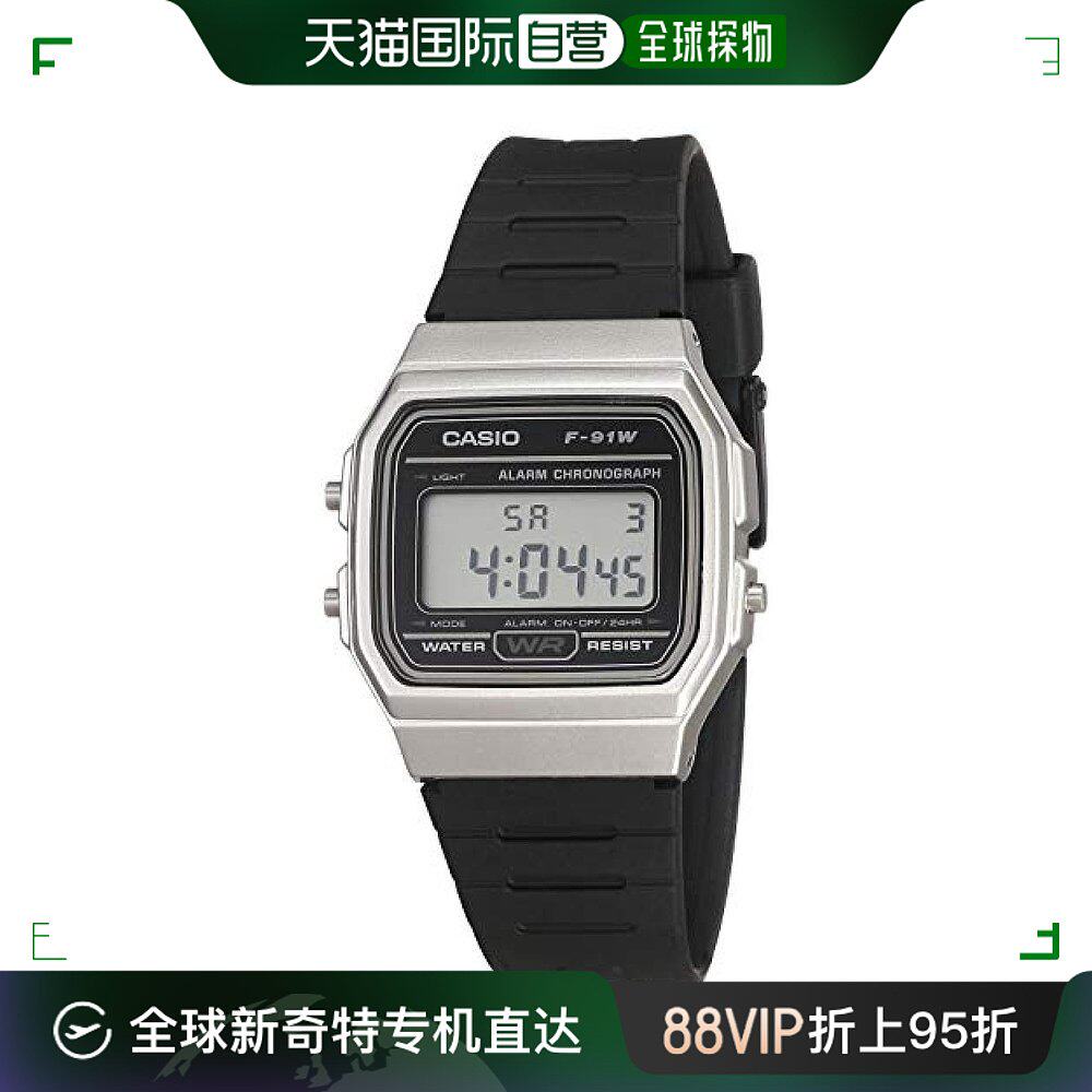 【日本直邮】casio卡西欧 手表 f-91wm-7a 时尚 f91w防水进口自动