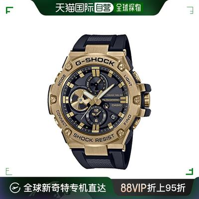 【日本直邮】G Shock卡西欧 手表G-SHOCK太阳能供电GST-B100GB-1A