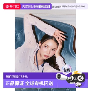 1h可退 日本直邮LILY BROWN×MARY QUANT 女士合作款亮片薄纱上衣