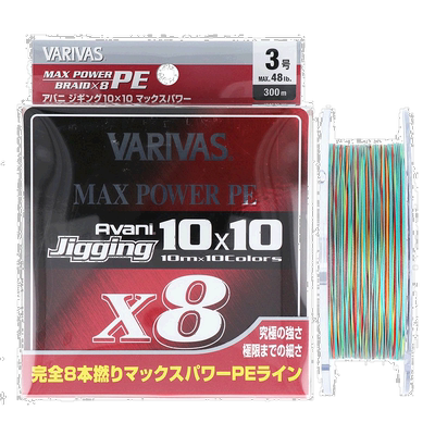 日本直邮Varivas VARIVAS Avani Jigging 10x10 功率 PE X8 300m
