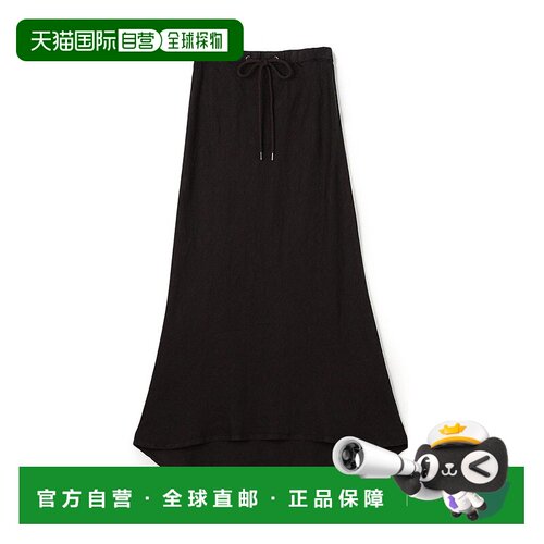 日本直邮JAMES PERSE 轻量亚麻高腰半身裙 WKO5983 [WKO5983]