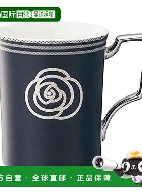 【日本直邮】则武 骨粉瓷器 马克杯 295cc黑色T93655/4867-1