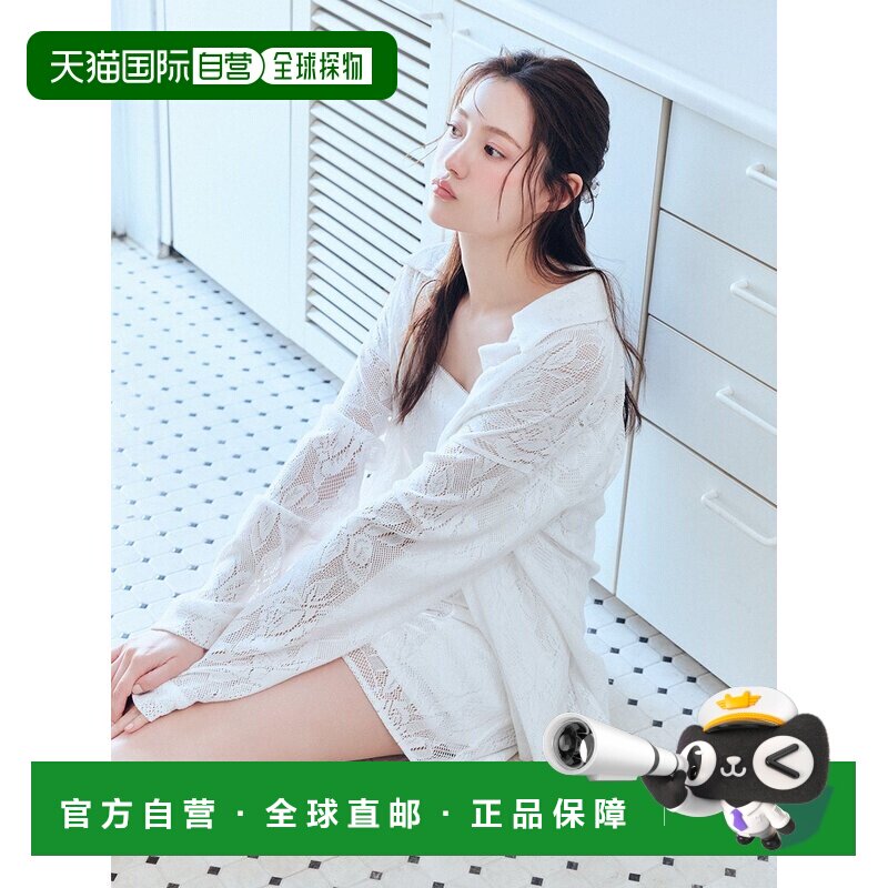 日本直邮SNIDEL 蕾丝花边衬衫长袖上衣图片