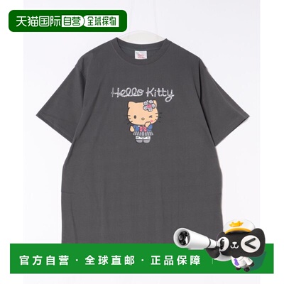 Mac-House 女装 日晒风Sanrio角色印花水钻大版T恤 02222005485