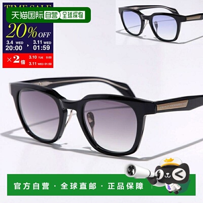 日本直邮Yohji Yamamoto男士太阳镜 19-0092-1惠灵顿款式贴合式渐