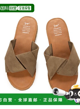 日本直邮JUNOAH 扁平凉鞋 AM5609BW00853 凉鞋