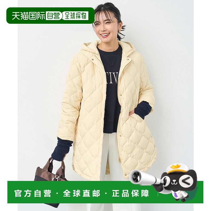 1h可退 日本直邮TAION×UNFILO 女装 可拆卸帽 2WAY轻量羽绒外套