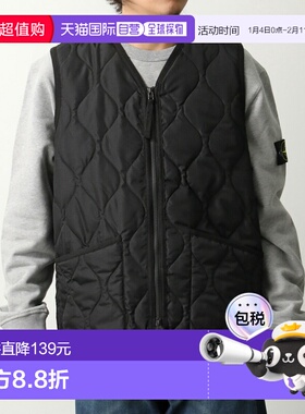 日本直邮TAION 男士羽绒背心 (001ZML-1)V 领拉链无袖拉链开口可