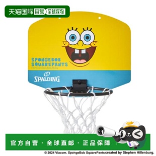 日本直邮SPALDING 微型迷你海绵鲍勃笑脸篮球架 79-056J(Jr) 篮球