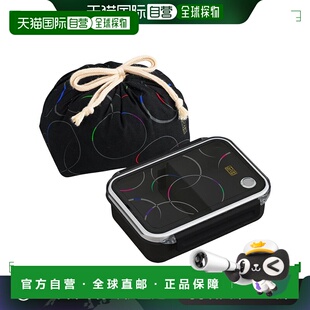 【日本直邮】OSK保温提锅和音便当盒饭盒500ml附便当袋方便携带