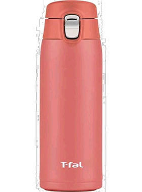 【日本直邮】T-fal保温杯特福轻量＆GO保温瓶胭脂红色400ml盖子