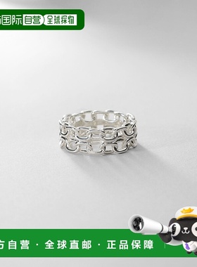 1h可退 日本直邮COCOSHNIK 女士双链条造型戒指 76761273999909