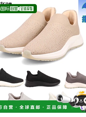 日本直邮MODELLO 女士 2E 针织一脚蹬运动鞋休闲时尚华丽快速贴合