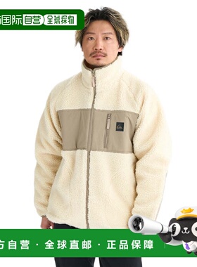 日本直邮Quiksilver 男士博阿夹克 摇粒绒外套[25FWQJK254001OWT]
