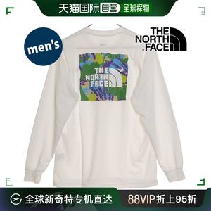 日本直邮 THE NORTH FACE男式 TNF无虫 T恤 NT12450-W SS24 L/S