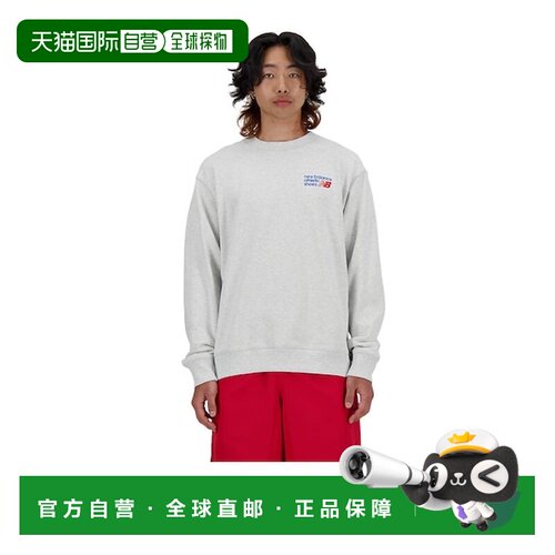 日本直邮NEW BALANCE  Premium Logo运动湿衣圆领T恤 [025005349]