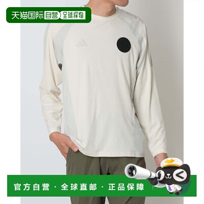日本直邮adidas 男士长袖功能性T恤 T.S.U.F.C. 宽松版型 长袖T恤